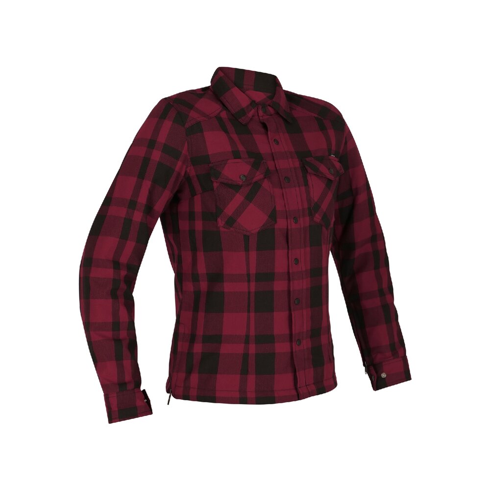 Richa Forest Dame MC-skjorte – Blå/Burgundy Richa