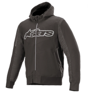 ALPHINESTARS Rhod Tekstil Jakke Vindstopper Sort Hoodie Alpinestars