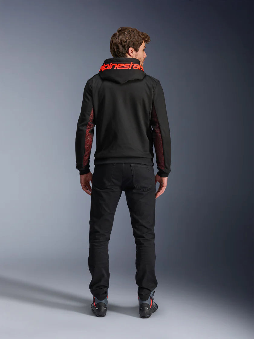 Alpinestars Chrome Air hættetrøje Sort/Rød