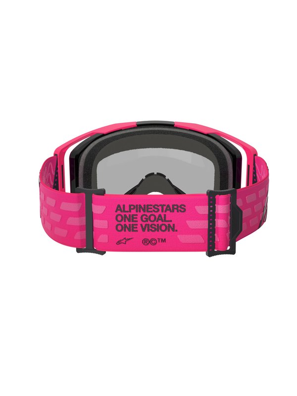 Alpinestars Vision 8 CORP MX Brille – Pink / Mirror Red
