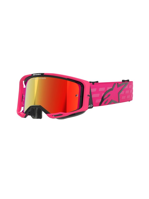 Alpinestars Vision 8 CORP MX Brille – Pink / Mirror Red
