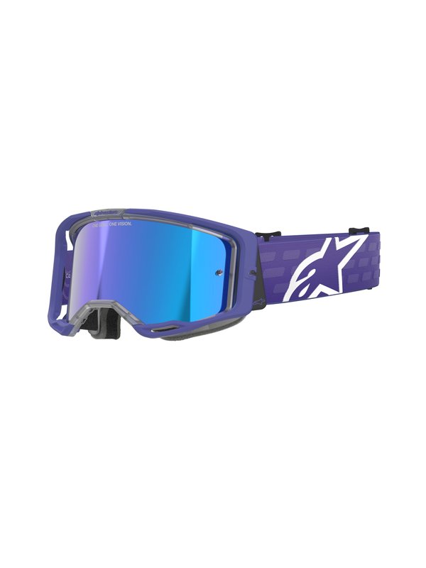 Alpinestars Vision 8 CORP MX Brille – Purple / Mirror Blue