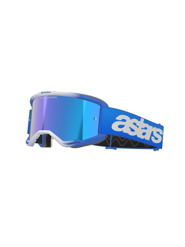 Alpinestars Vision 5 Blaze MX Brille – Blue / Mirror Blue