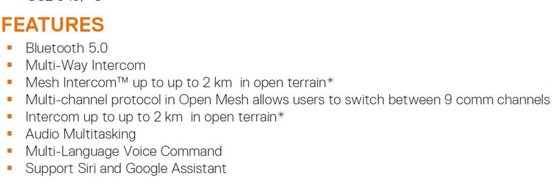 Schuberth SC2 Samtaleanlæg til C5 , E2, S3, J2 Hjelm