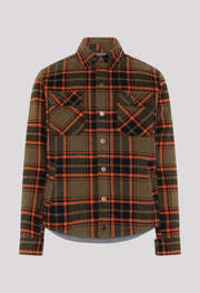 Rokker Colorado Rider Shirt Grøn/Orange MC Jakke