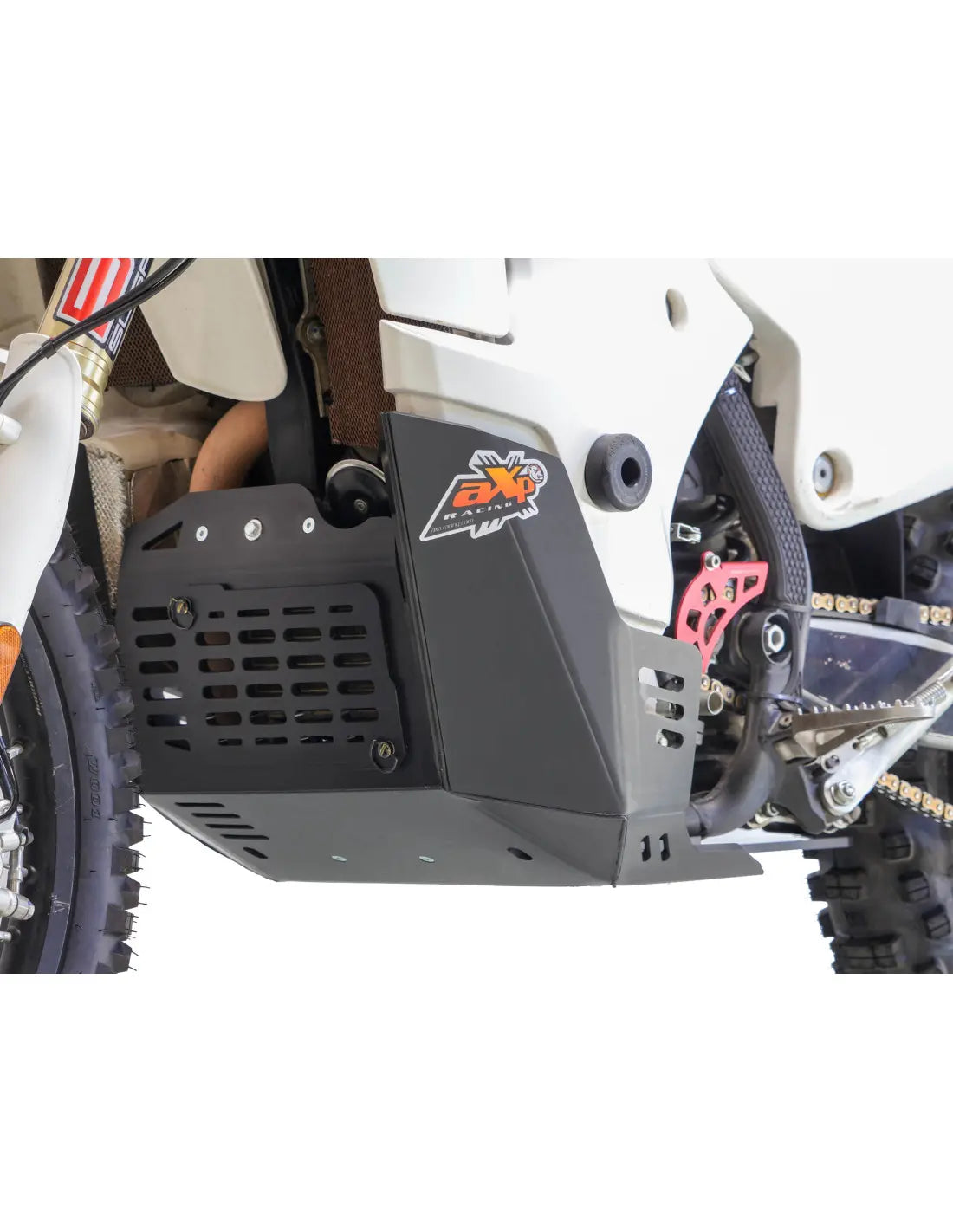 AXP Racing ADV Skid Plate Kove 450 Rally – 8 mm Motorbeskyttelse Sort