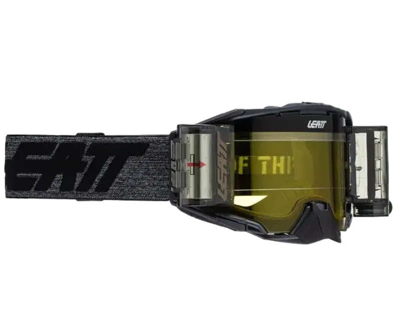Leatt Velocity 6.5 Roll-Off MX Brille – Graphene / Yellow 70%