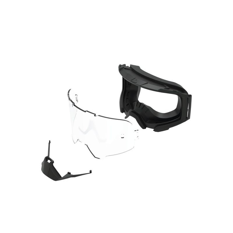 Leatt Velocity 4.5 Iriz MX Brille – White / Silver 50% VLT