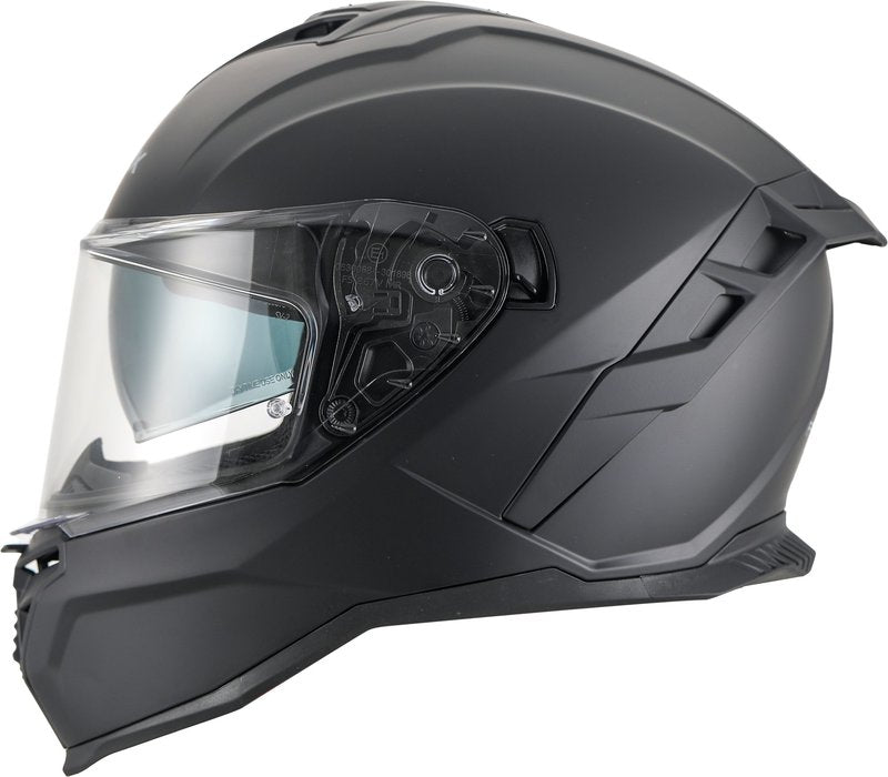 AMOQ FI200 Matt Sort Hjelm