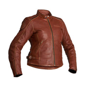 HALVARSSONS Læder Jakke Nyvall Dame Brun Halvarssons