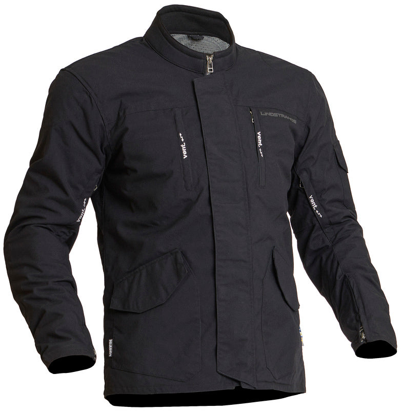 Lindstrands Tyfors Tekstil Jakke Herre Sort Lindstrands
