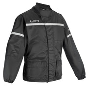 Lindstrands MC Regnjakke Sidvallen Sort