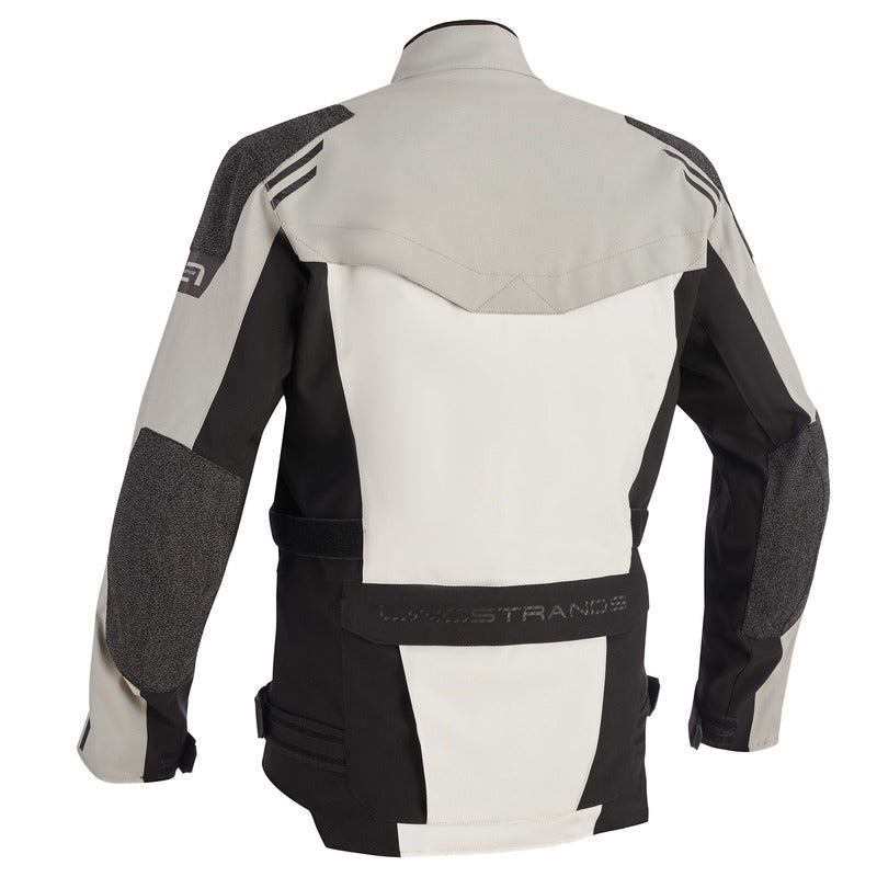 LIBDSTRANDS Tekstil Jakke Storbo Lys grå/Sort Lindstrands