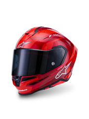 Alpinestars Supertech R7 Core Design Rød MC Hjelm