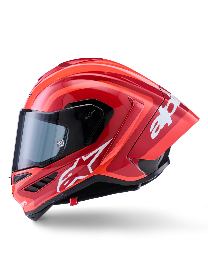Alpinestars Supertech S-R10 Hjelm Arius Sort/Hvid/Duo Rød