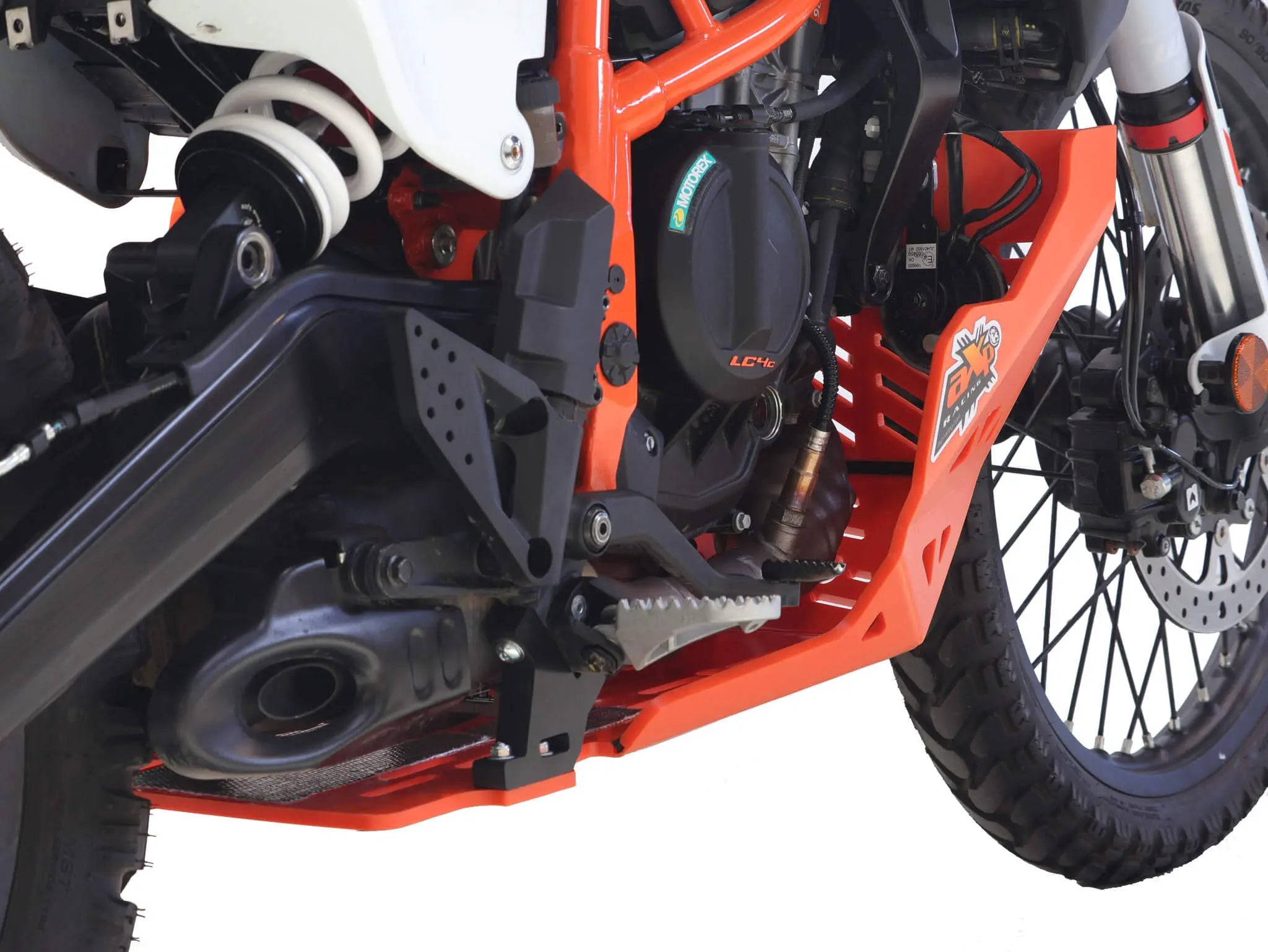 AXP Racing ADV Skid Plate KTM 390 Adventure R / X 2025 – Orange