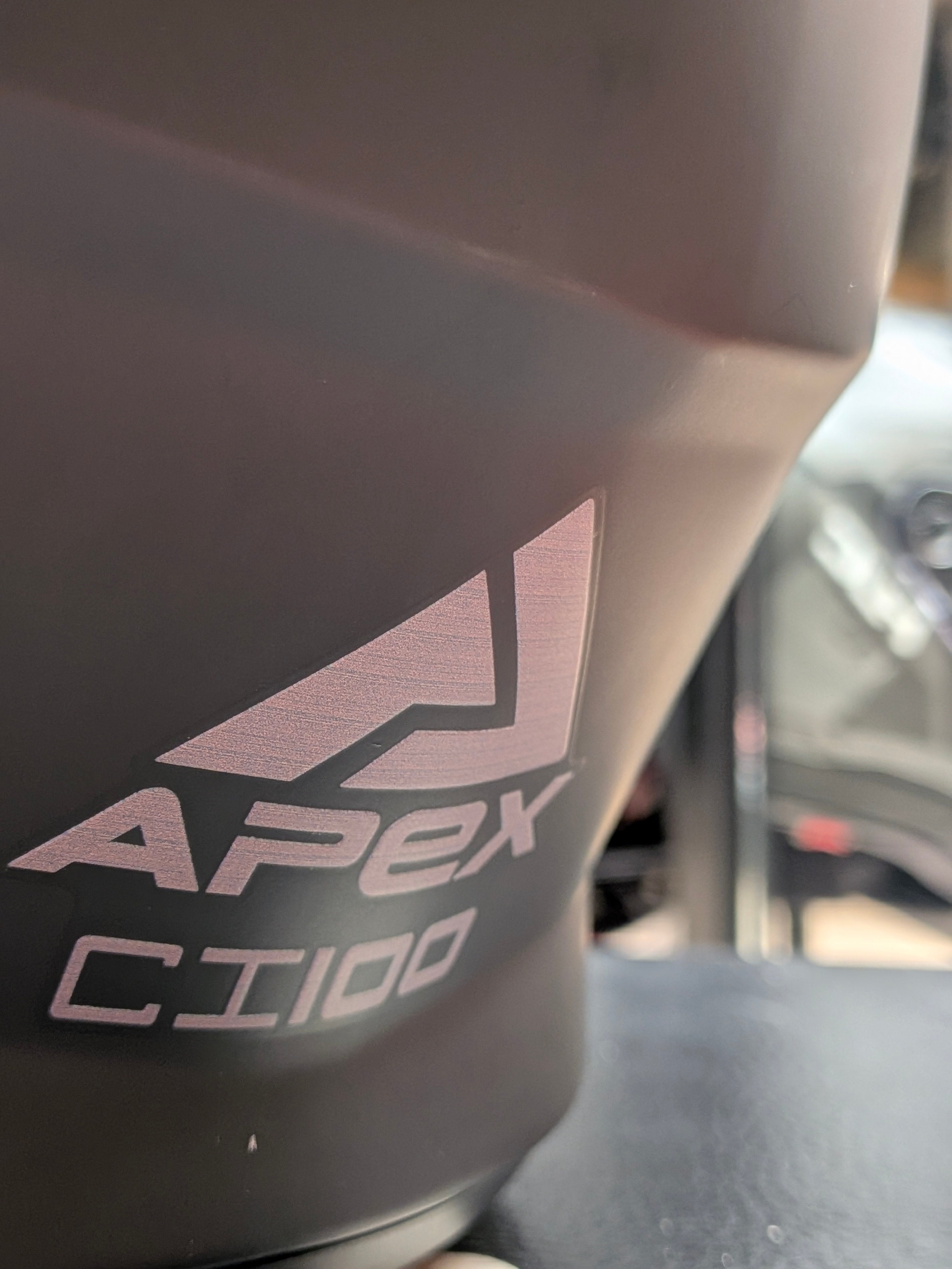 Apex CI-100 Full-face Hjelm Sort