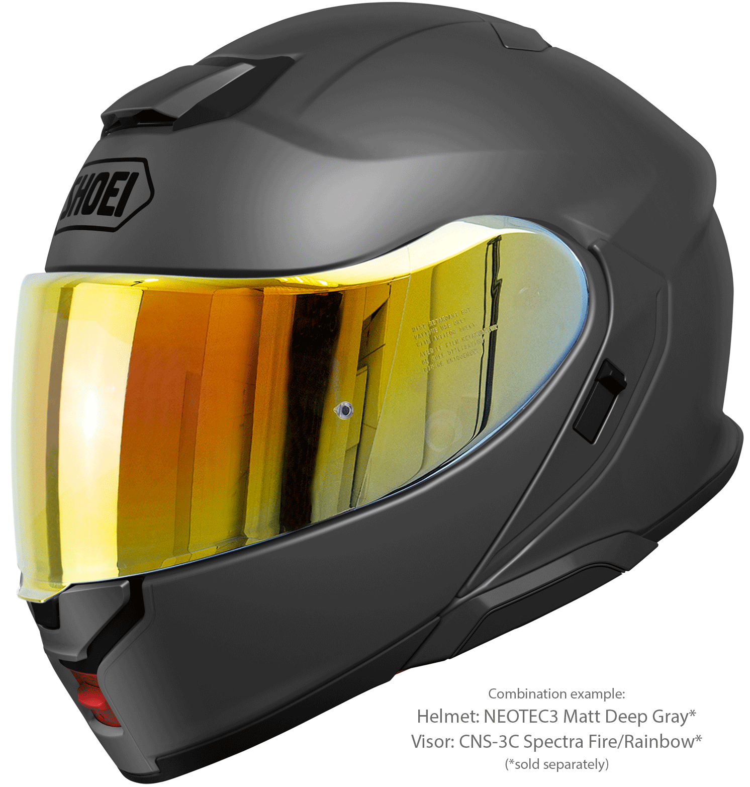 Shoei NEOTEC 3 Matt Deep Grå