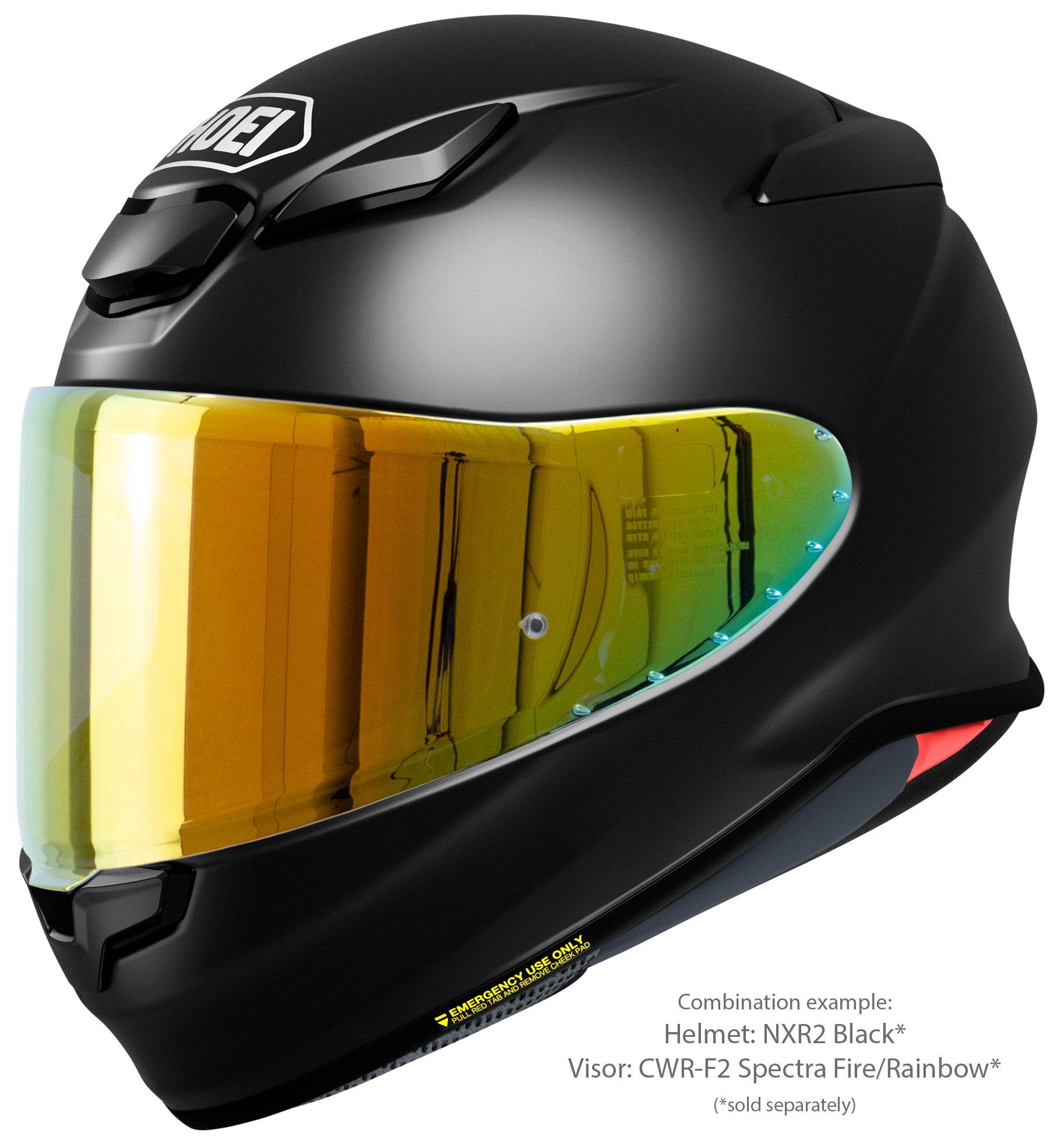 NXR2 Black Shoei