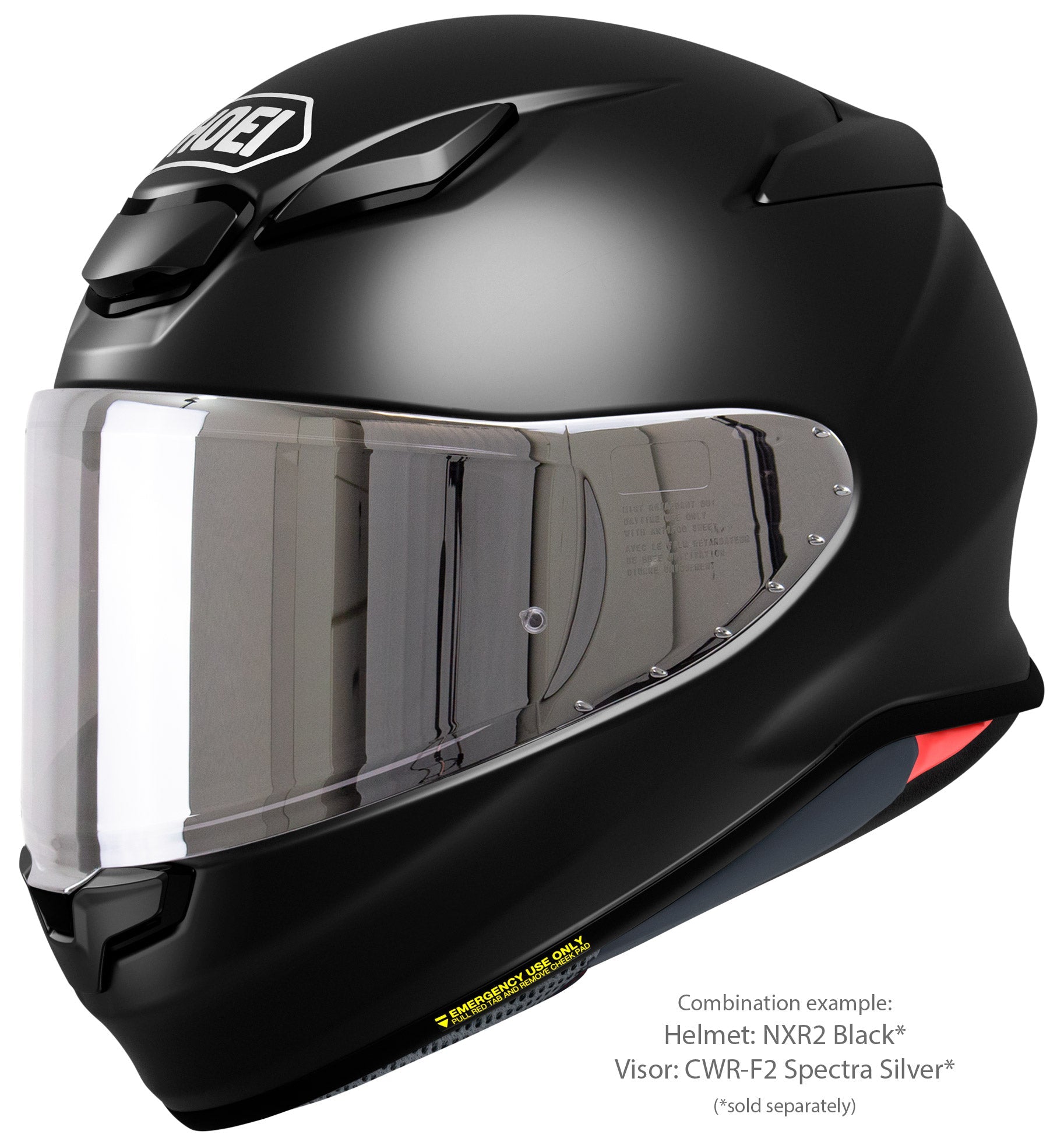 NXR2 Black Shoei