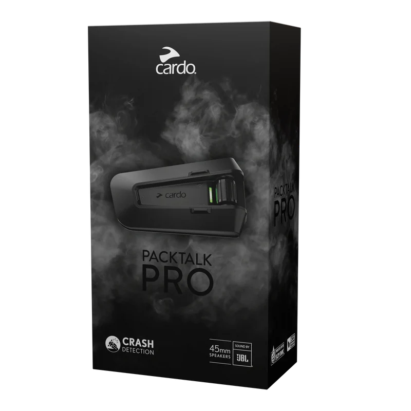 Cardo Packtalk Pro Single Bluetooth + Mesh JBL Højtaler
