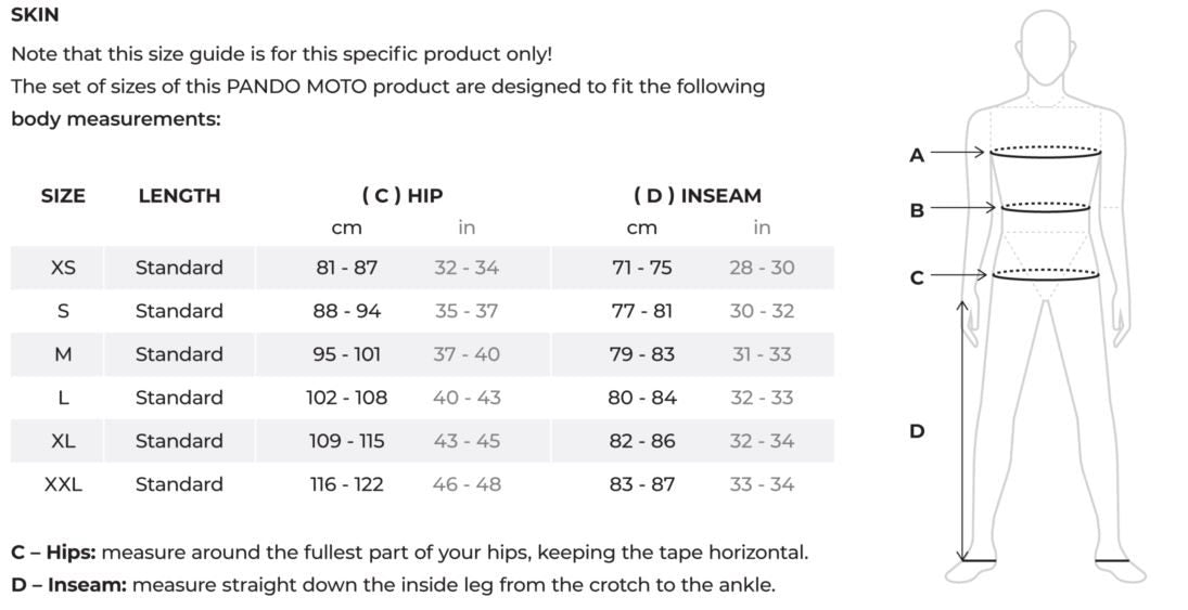 PANDO MOTO SKIN UH 03 AA