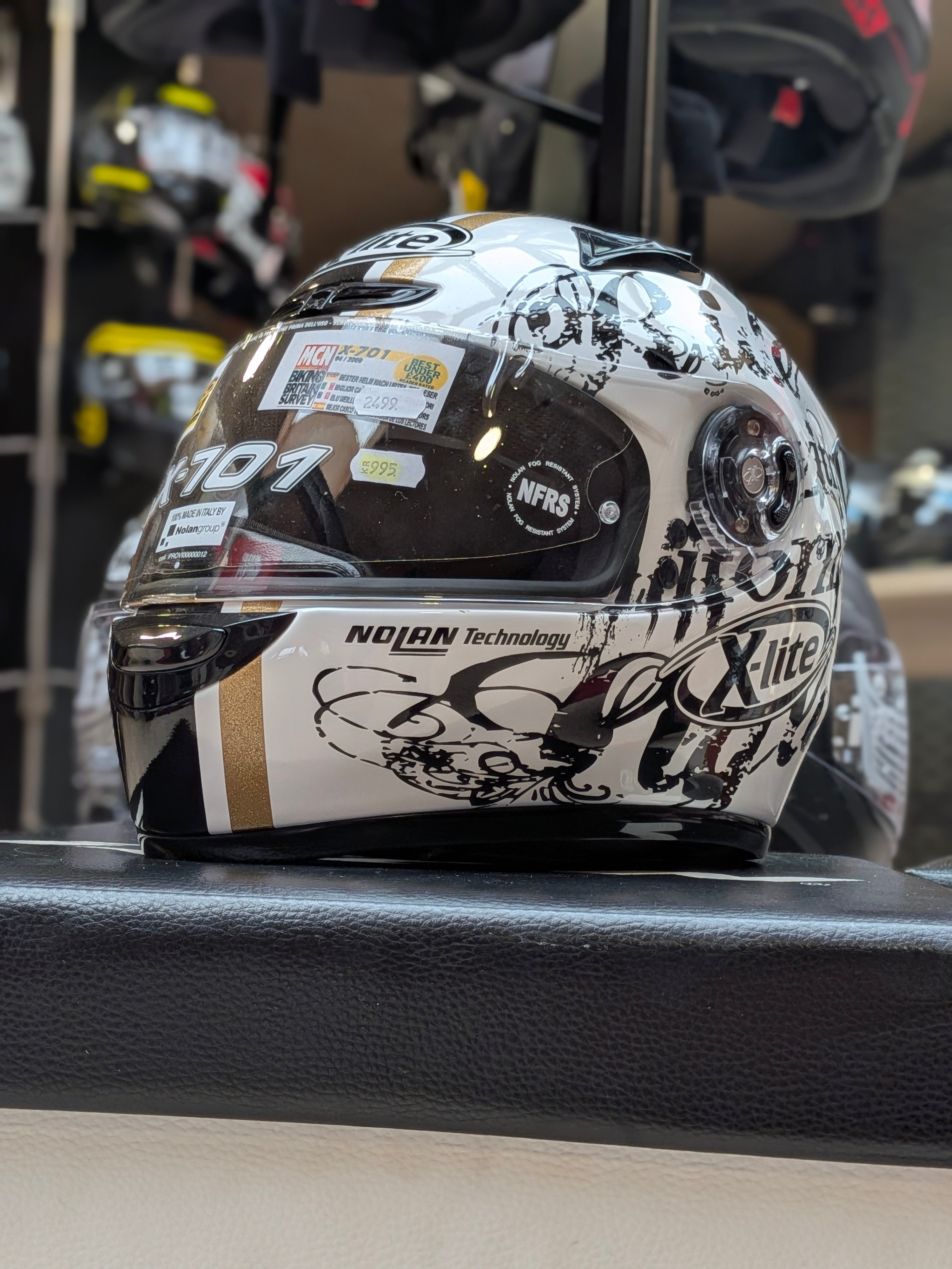 X-Lite X-701 Kompositfibre Full-face Hjelm