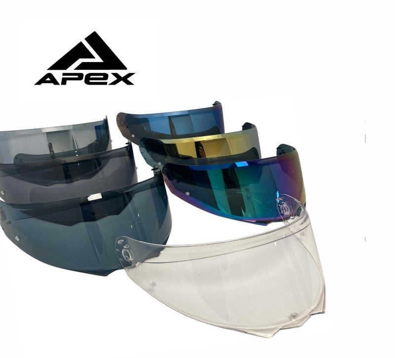 APEX / AMOQ FI100JNR Mørkt Visir – Pinlock Ready