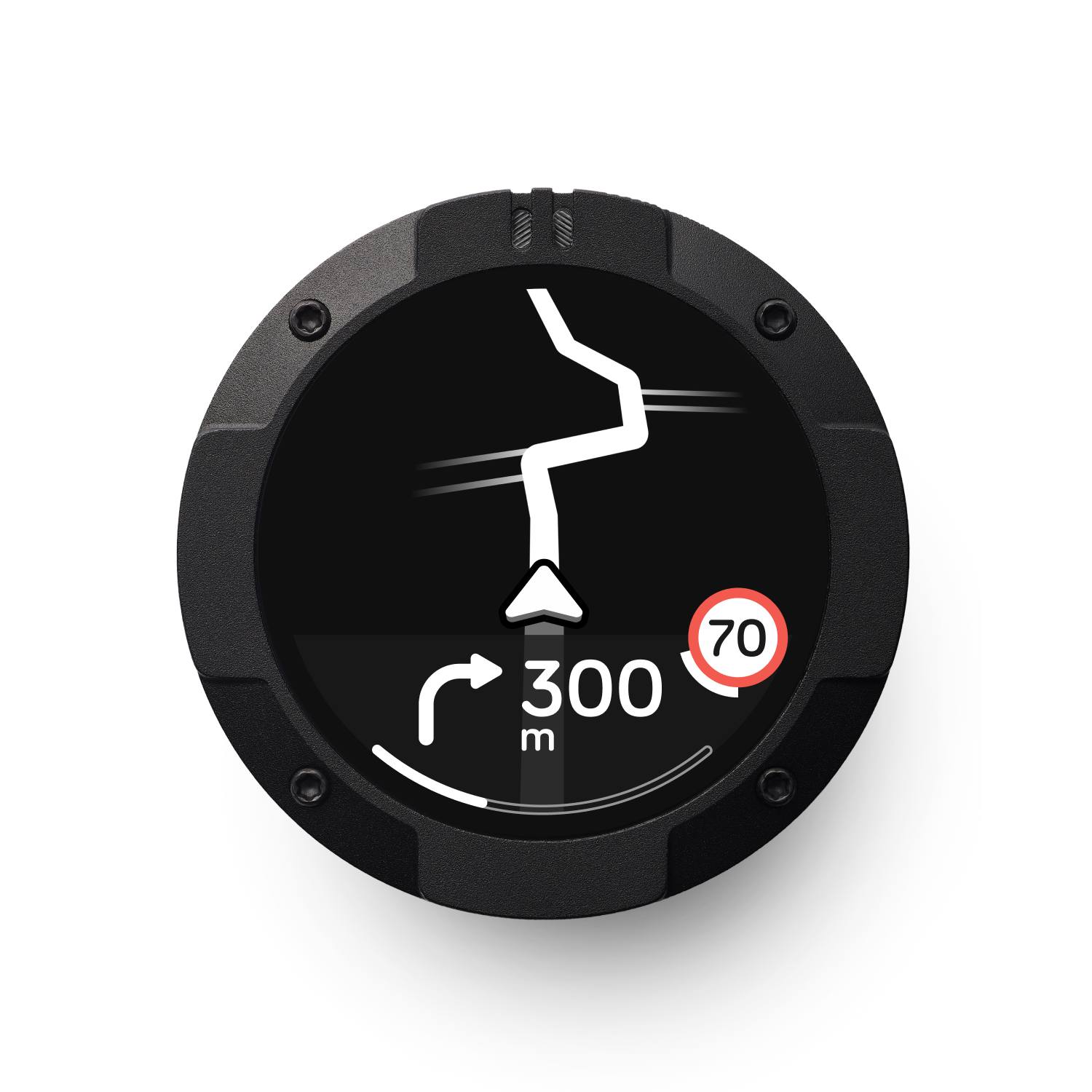 BEELINE Moto II GPS Sort Ejlskovs