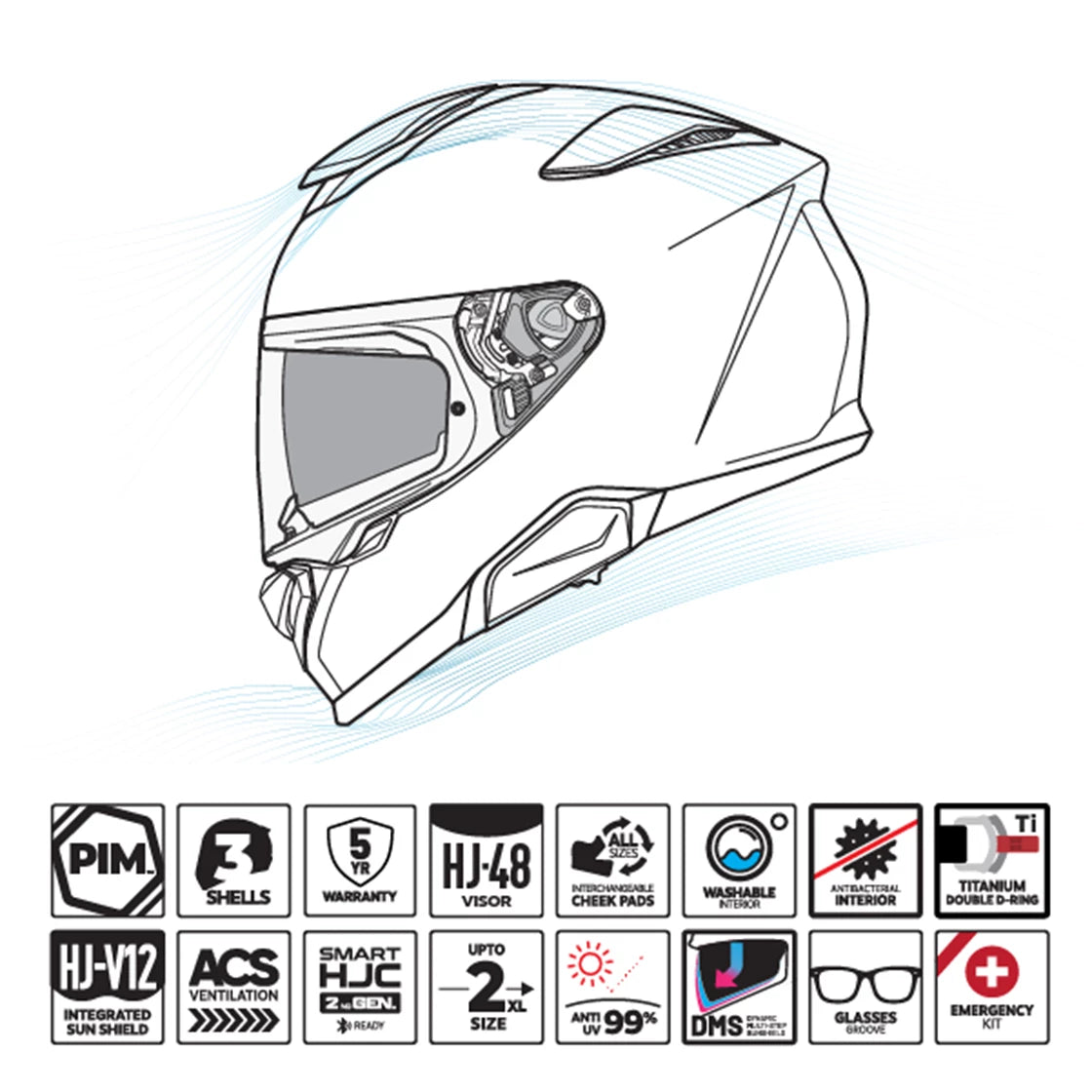 HJC RPHA72 Matt Sort