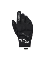 Alpinestars Moblast WP vandtætte MC-handsker – sort/råhvid – håndryg