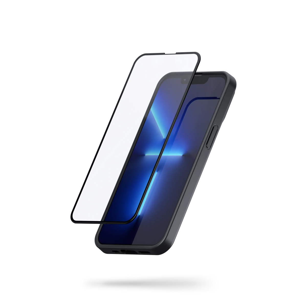SP Connect skærmbeskyttelse i glas til iPhone 17e / iPhone 16e / iPhone 16 / iPhone 15 / iPhone 14 Pro / iPhone 13 Pro – billede 1